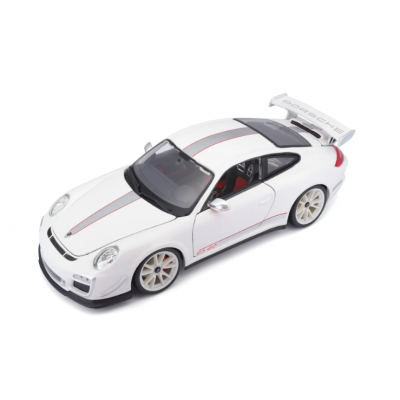 PORSCHE GT3 RS 4.0 - White - 1/18 SCALE - BURAGO